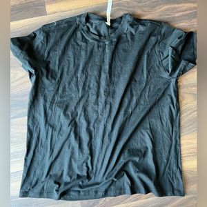 Lululemon All Yours Cotton T-Shirt Size 12 Color Black